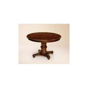 Amish Woodbury Single Pedestal Dining Table 