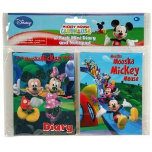   Notepad Set   Mickey Mouse Mini Notebook And Diary Set Toys & Games