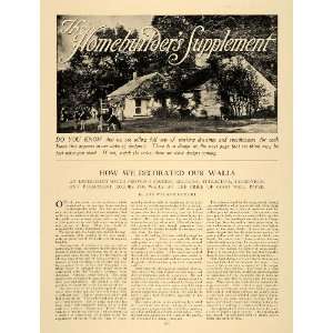 1907 Article Homebuilders Home Construction Chimney Architecture 