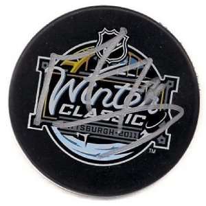  Signed Marc Andre Fleury Puck   Winter Classic Sports 