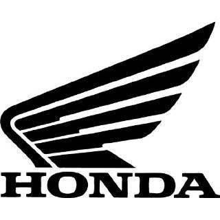Honda Logo Vinyl Decal Sticker 6 White