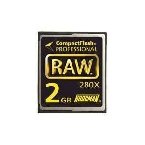  Hoodman RAW 2 GB 280x High Speed CompactFlash Memory Card 