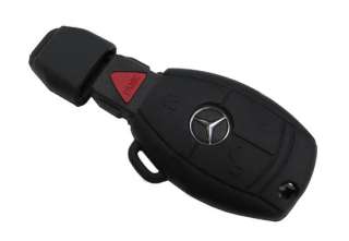Mercedes Remote Smart Key Soft Silicone Key Fob Case Holder Cover C E 