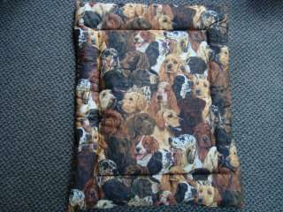 Hunting Dog Crate Pad /Bed Various sizes  