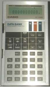 Casio PF 3000 Data Bank Super Memory Computer  