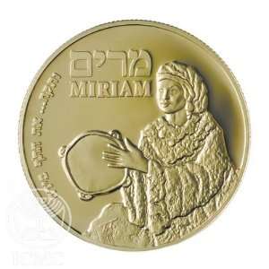  State of Israel Coins Miriam   Gold Medal