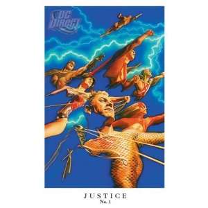  Comic Book Cover Portfolio #2 The Justice Cover 