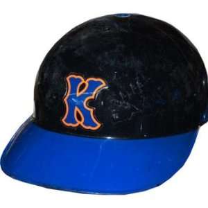  Kingsport Mets Game Used Minor League Catchers Helmet 