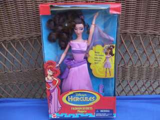 Disney Hercules Fashion Secrets Megara Doll NRFB MIB  