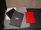 BENTLEY COLLECTION ETTINGER HAND MADE IN THE UK, RED/BLACK PASSPORT 