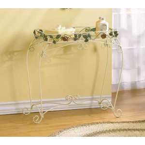  Romantic Roses and Leaves Plant Stand