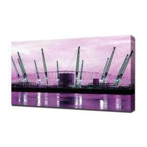 Millennium Dome   Canvas Art   Framed Size 12x16   Ready To Hang
