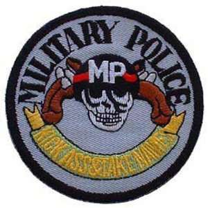  Military Police Patch White & Yellow 3 Patio, Lawn 