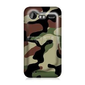   CASE DESIGNS ARMY CAMOUFLAGE SNAP ON BACK CASE FOR HTC INCREDIBLE S