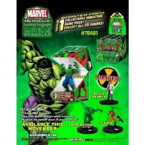  Marvel HeroClix The Incredible Hulk Counter Top Display of 