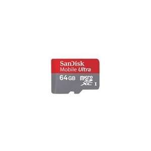   Mobile Ultra microSDHC memory cards with Adapter 64GB