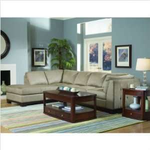 Tufton Sectional Set Peat Microfiber Furniture & Decor