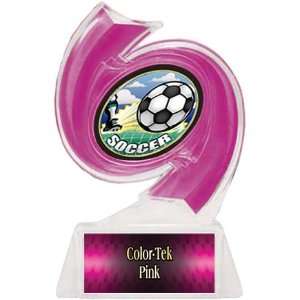 Hurricane Ice 6 Trophy PINK TROPHY/PINK TEK PLATE/HD MYLAR 6 HURRICANE 