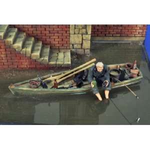  Verlinden 1/35 Rest & Recreation II (Man, Row Boat w/Acc 