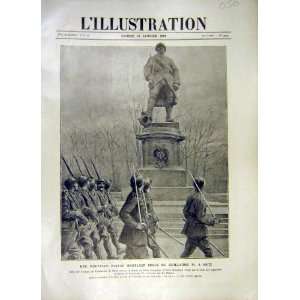  Statue Guillame Metz Paris France French Print 1919