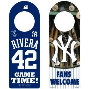  MLB New York Yankees Mariano Rivera Wood Door Hanger 