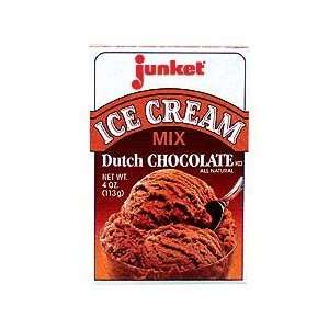 Junket Chocolate Ice Cream Mix, Box, 4 Grocery & Gourmet Food