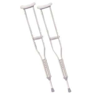  Push button Aluminum Crutches Youth Health & Personal 