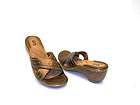 Soft Walk Womens Marsala Sandal Shoe Dark Bronze Size 8N New