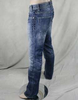 MEK Denim Jeans Mens MARRAKECH medium Blue SLIM Bootcut  