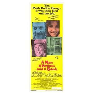 Man, A Woman, and A Bank Original Movie Poster, 14 x 36 (1979 