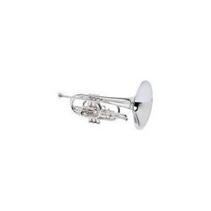    Blessing M100 Marching F Mellophone in Silver Musical Instruments