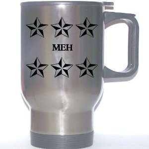  Personal Name Gift   MEH Stainless Steel Mug (black 