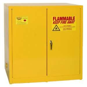 Eagle 1964 Safety Cabinet for Flammable Liquids, 2 Door Manual Close 
