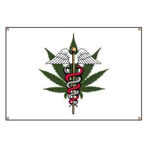  Banner Medical Marijuana Symbol 