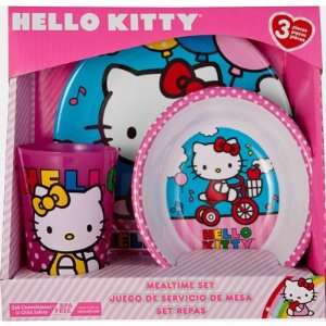  Hello Kitty 3 Piece Mealtime Set 