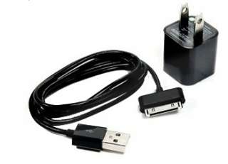 BRAND NEW BLACK CHARGER +USB SYNC CHARGING CABLE FOR IPHONE/IPOD