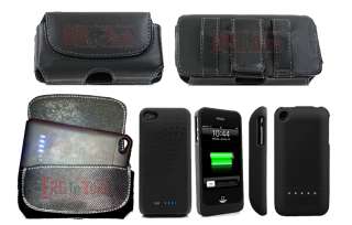 ATT Apple iPhone 3,3S,4,4S Extended Battery Leather Holster Case Fits 