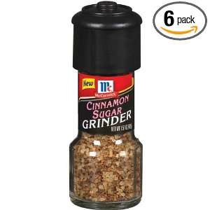 McCormick Cinnamon Sugar Grinder, 1.51 Ounce (Pack of 6)  
