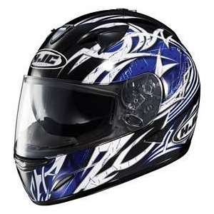  HJC IS 16 SCRATCH MC2 SIZELRG MOTORCYCLE Full Face Helmet 