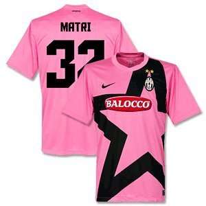 11 12 Juventus Away Jersey + Matri 32 (Fan Style)  Sports 