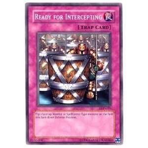   Intercepting / Single YuGiOh Card in Protective Sleeve Toys & Games