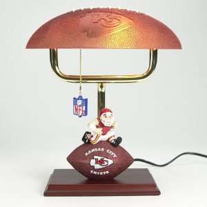   Chiefs NFL Mascot Desk Lamp w/ Football Shade (14) 