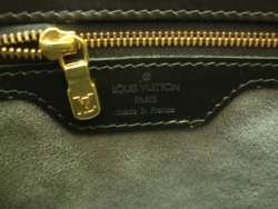 LOUIS VUITTON Epi SAINT JACQUES Black Shoulder bag Authentic Real 