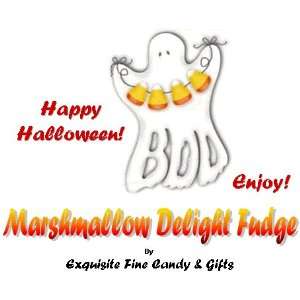 Custom Labeled Gift BOO Halloween Marshmallow Fudge Box  