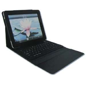  iPad Compatible Wireless Bluetooth Keyboard with Leather Bag 