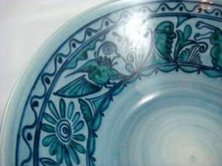 Felix Tissot Mid Century Mexico Fantasia Pottery Bowl  
