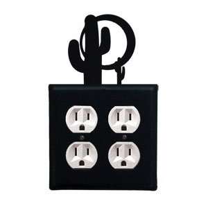  Cactus Double Outlet Cover