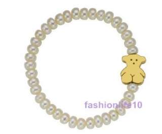 New fashion pearl beads TOUS Bear bracelet with gift bag OS41  