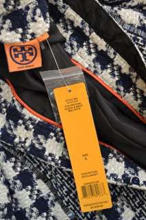 Tory Burch JAYLA Tweed Jacket US 6 UK 10 NWT $595 Houndstooth 
