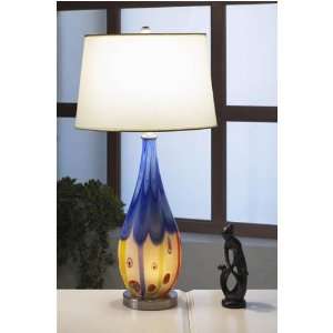 Manni Art Glass Night Light Table Lamp